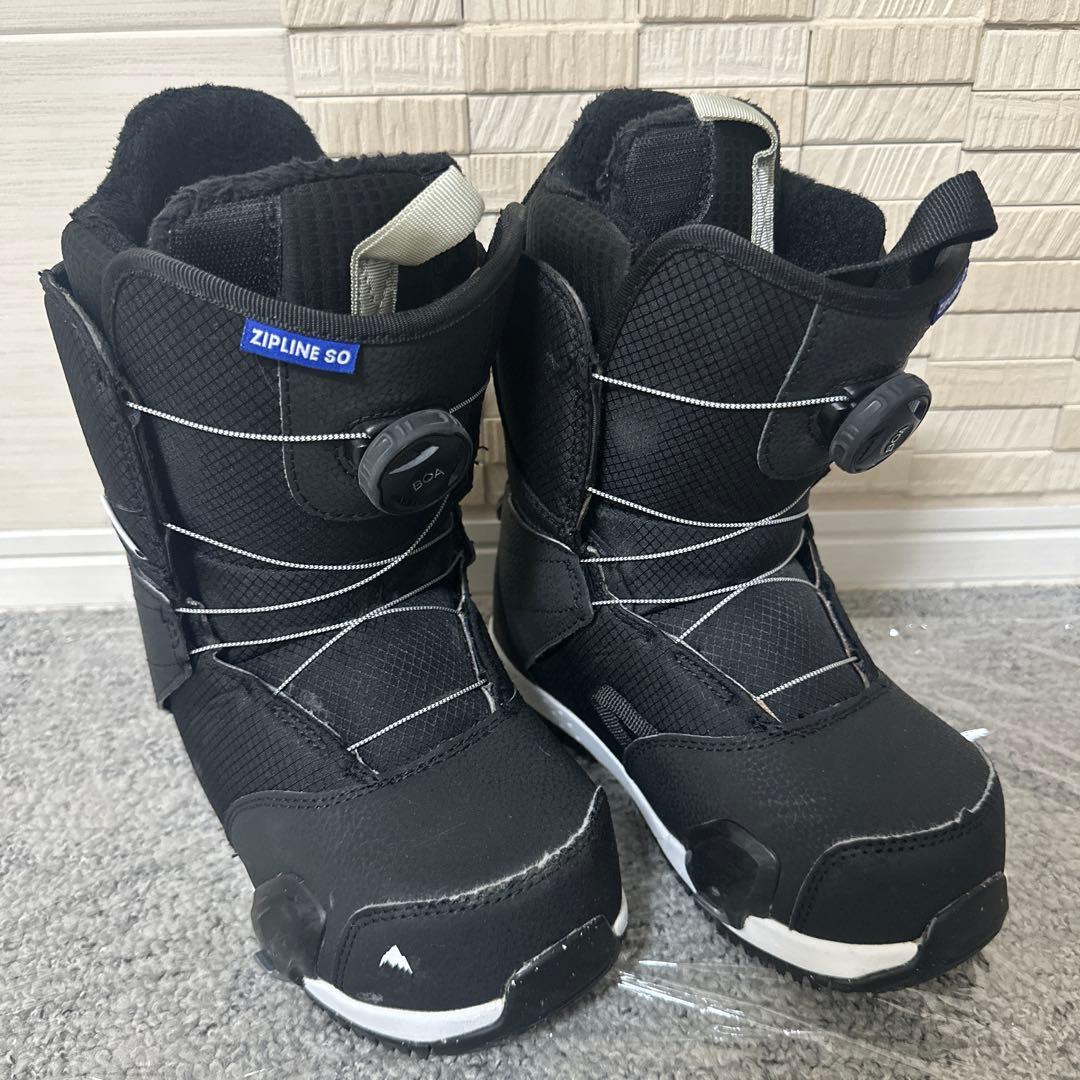 BURTON ZIPLINE STEP ON ブーツ 23cm ブラック