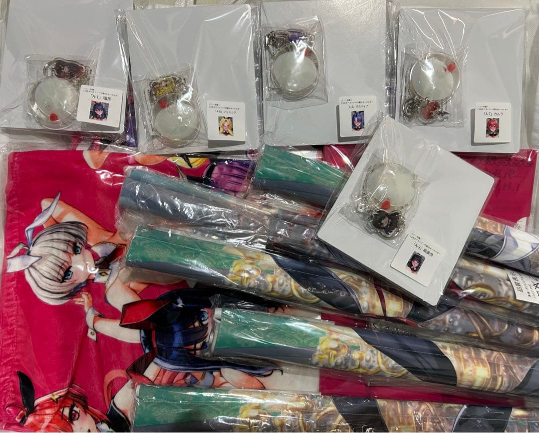 みるくふぁくとりーC106 バニー学園タペストリーその他グッズ全セット