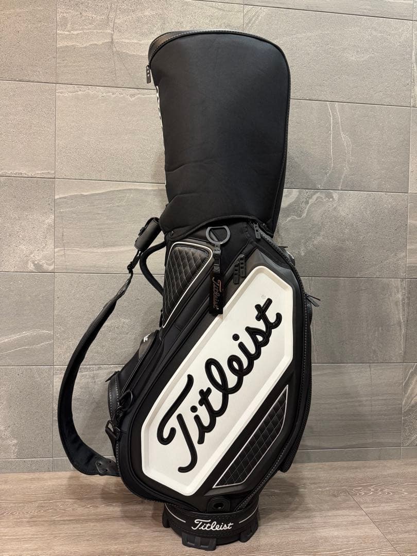Titleist キャディバッグ 黒白