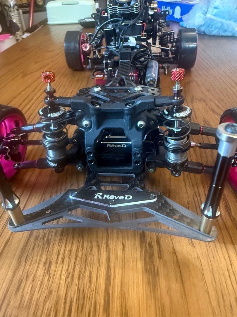 RaveD カーボンシャーシ RDX ナードダンパー