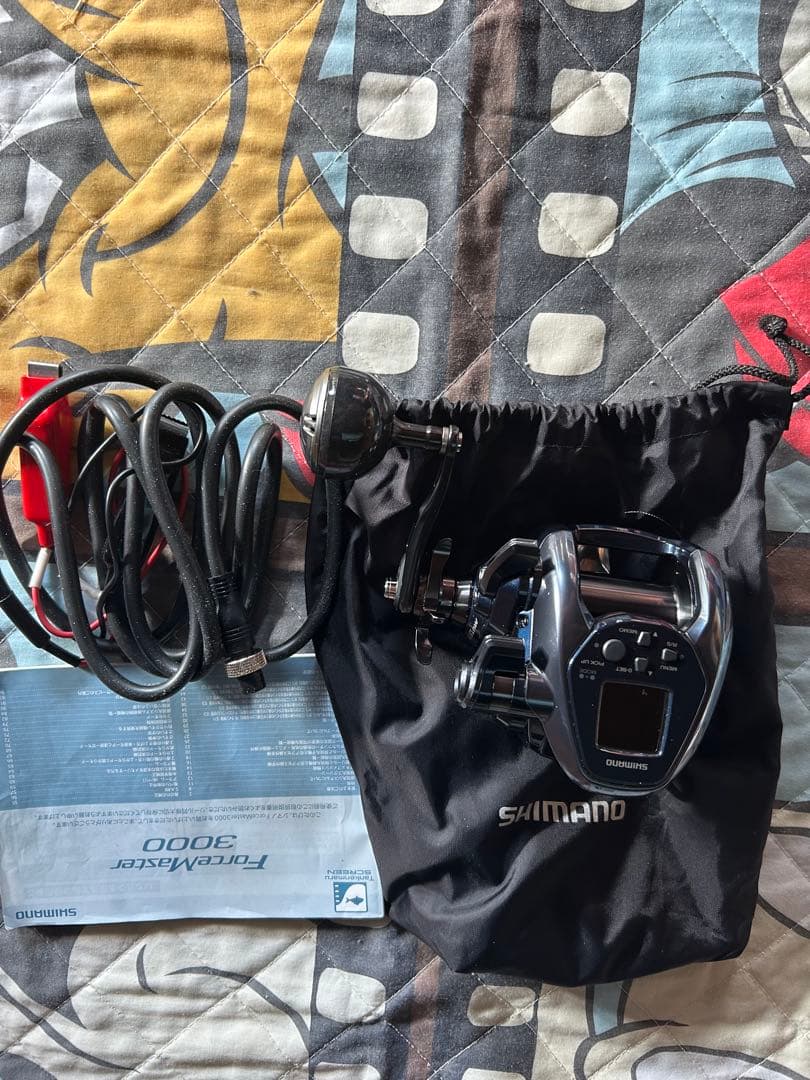 ゆうSHIMANO フォースマスター 3000 電動リール