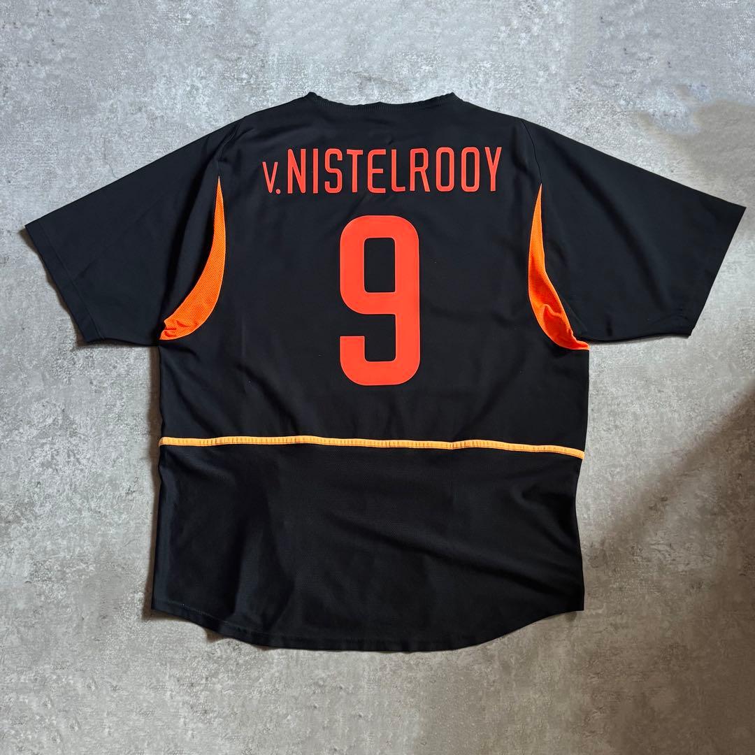 オランダ代表 2002 #9 ファンニステルローイ ユニフォーム