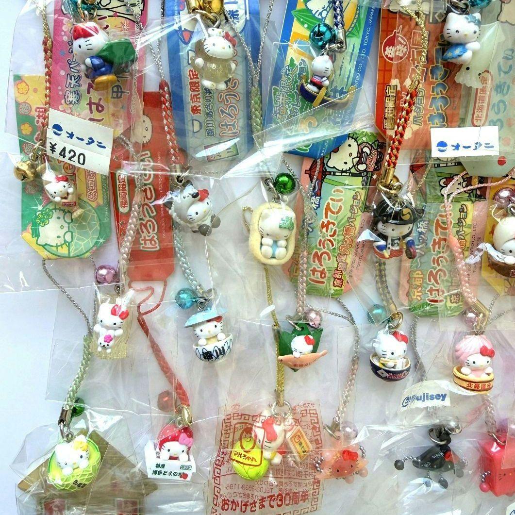 ハローキティ ご当地 根付けストラップ 69個 限定 サンリオ Sanrio