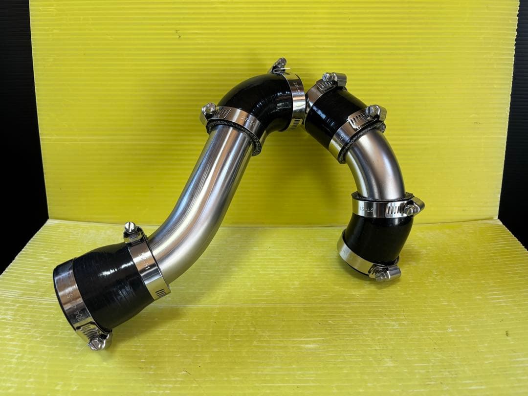 【オールド】ジムニー 【JA11】ターボパイプ2点set SUS製ブラック