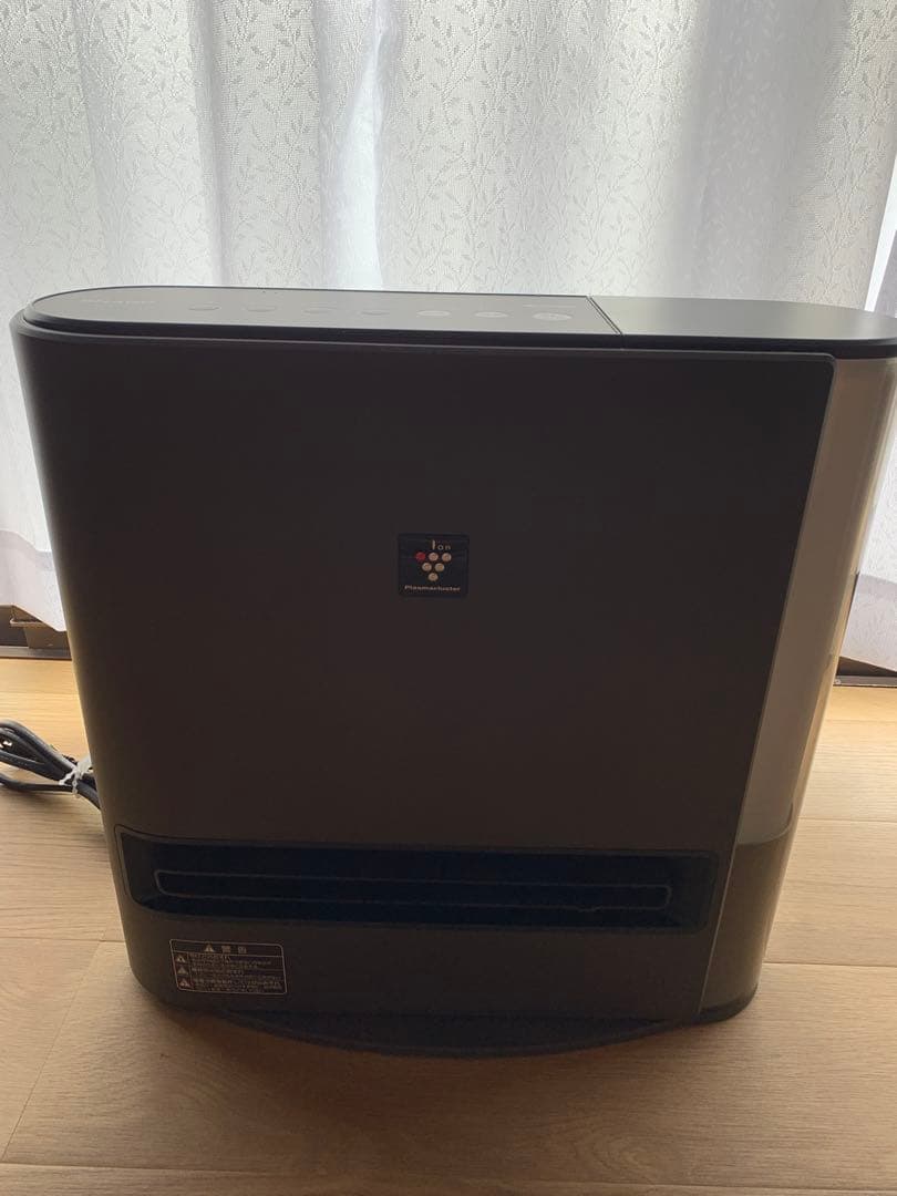 【豆★ママ】シャープSHARPセラミックファンヒーター HX-TK12-T