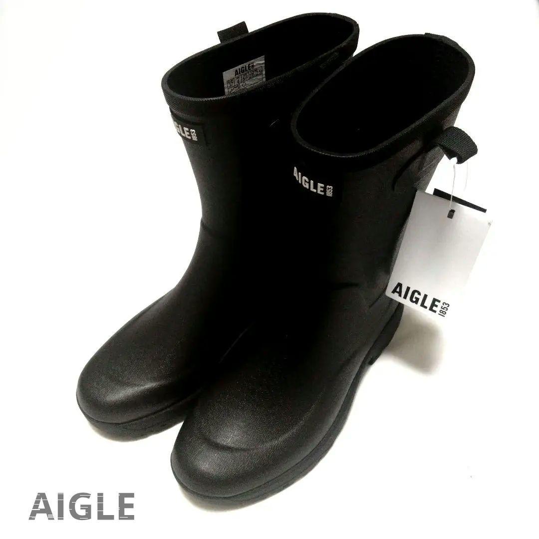【新品タグ付き】AIGLEエーグル 防水アリアラバーハンティングブーツ