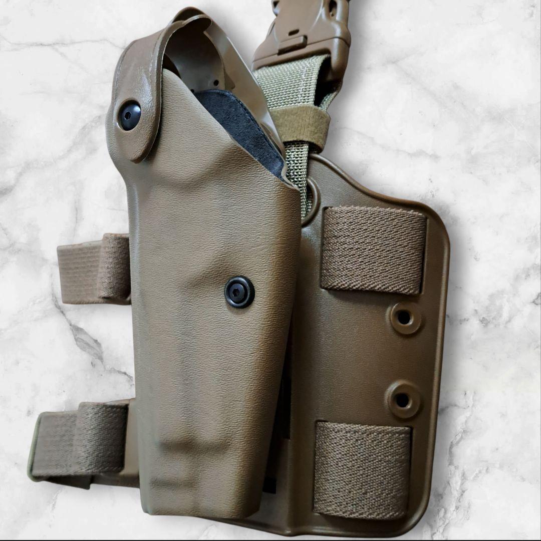 希少左用Safariland 6005-73 BER-92 レッグホルスター実物