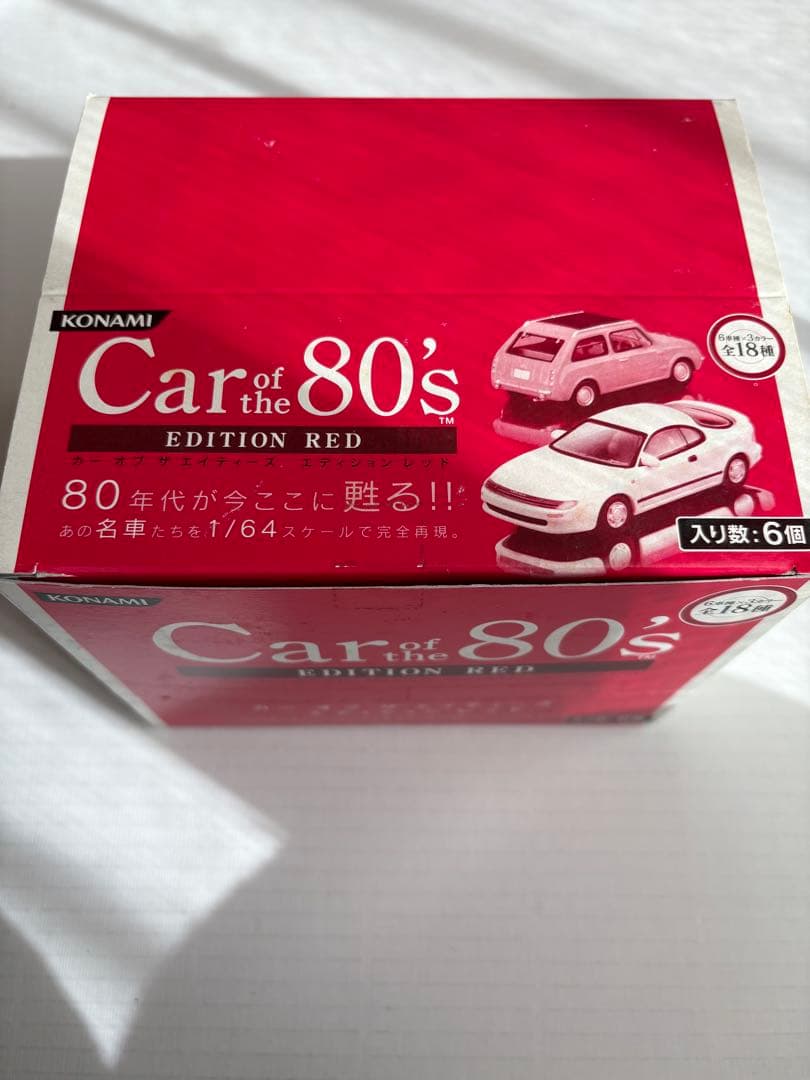 Car of the 80's ミニカー　6種類6台セット　KONAMI