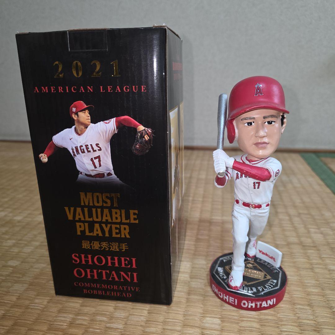 大谷翔平 MVP フィギュア 2021 エンゼルス ボブルヘッド人形【球場限定】