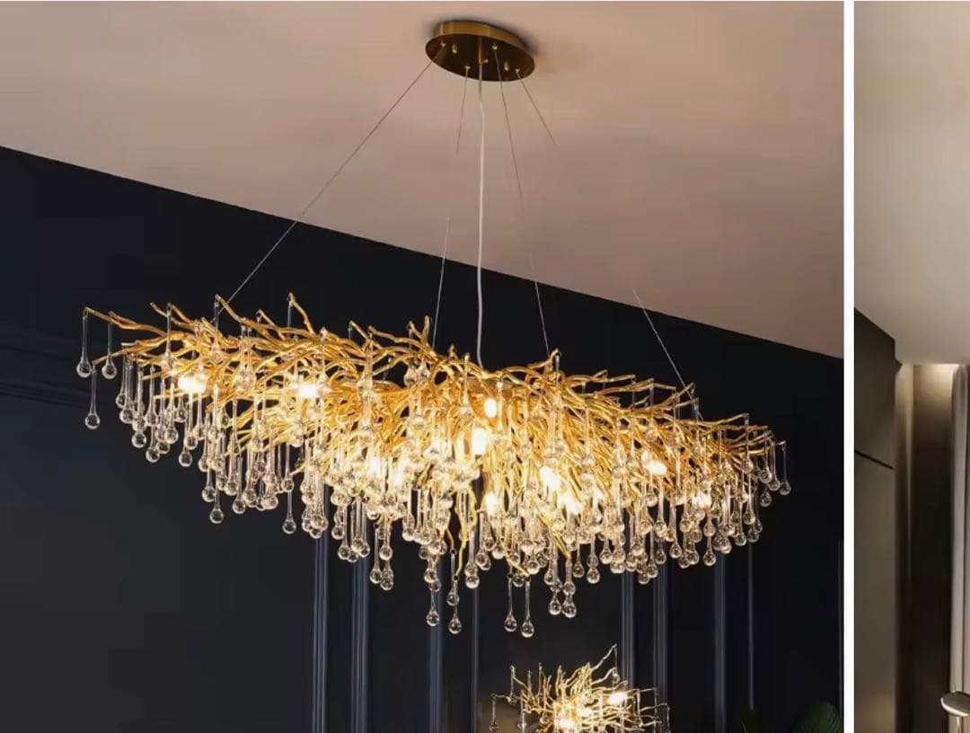 モダンシャンデリア L100×W60×H40cm