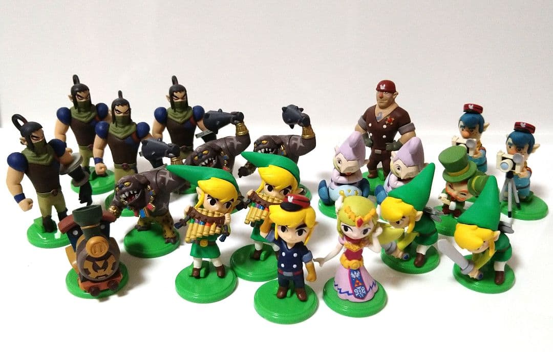 【20個セット】チョコエッグ ゼルダの伝説 大地の汽笛 11種