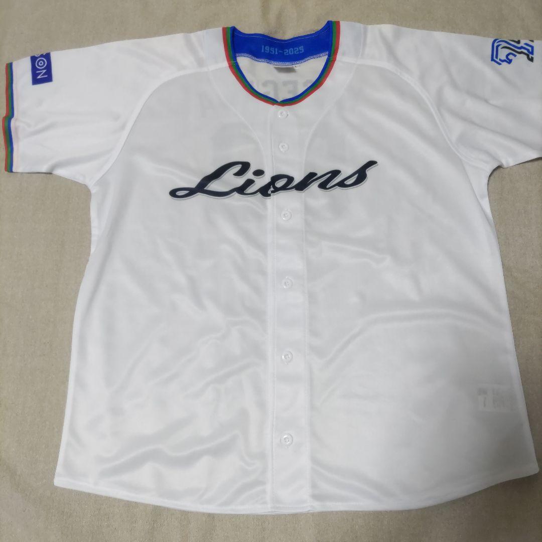 西武ライオンズ.長谷川信哉.ユニフォーム(75周年.Lサイズ).