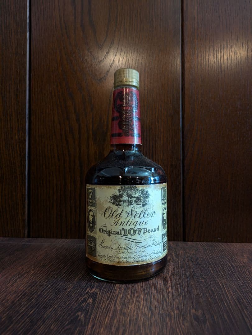 希少!!古酒バーボンウイスキーオールドウェラー107 53.5%