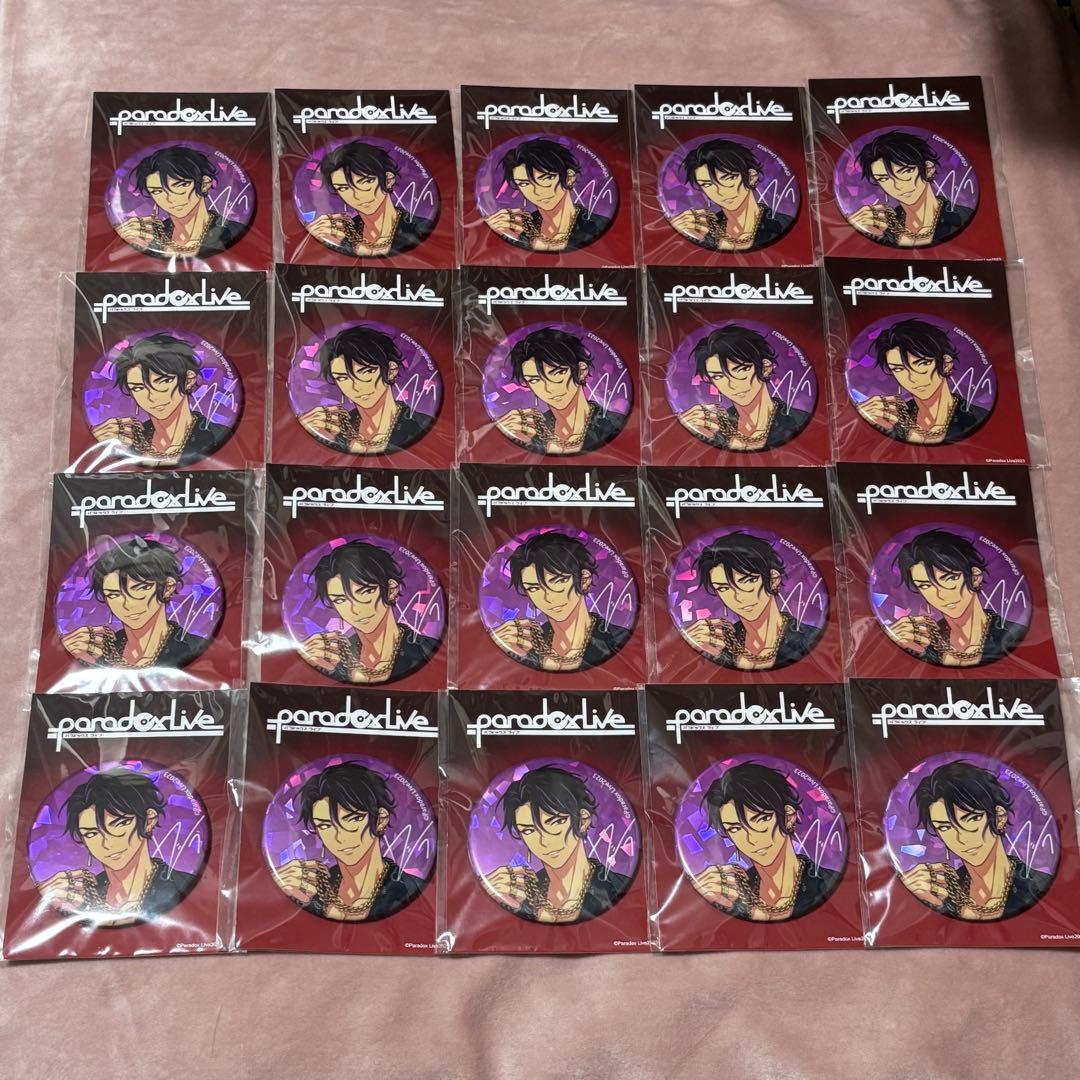 Paradox Live パラライ 翠石依織 カシラ 4周年 BIG缶バッジ