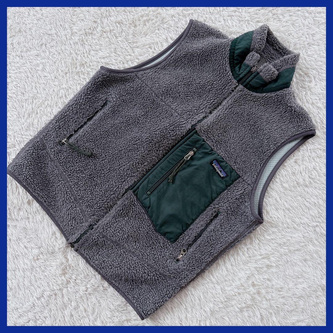 b.a.g.u.s様リクエスト品】パタゴニア　レトロX99年製　グレー US S