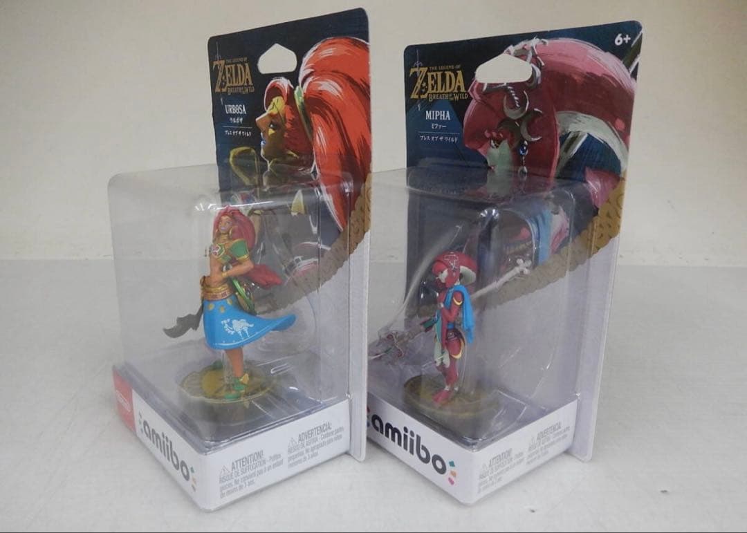 【新品未開封】amiibo ミファー リーバル ダルケル ウルボザ 4点セット