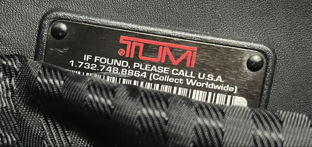 【美品】TUMI ブラック ショルダーバッグ213D3