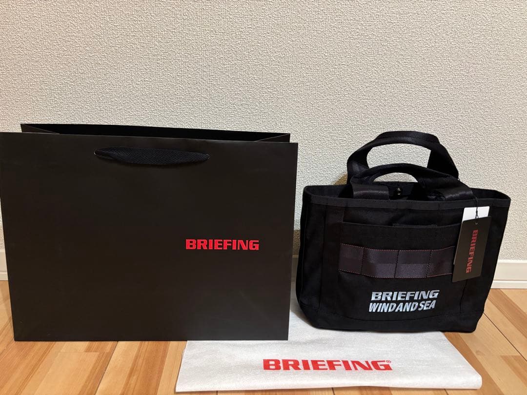 BRIEFING WIND AND SEA 限定ボトル　カートバックセット　新品