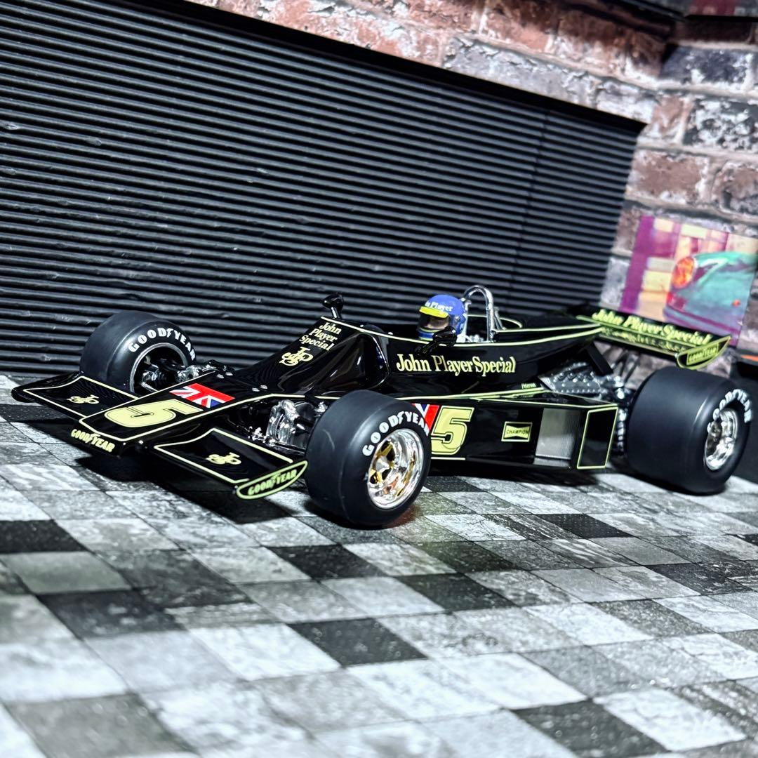 デカール加工品 1/18 GPreplicas ロータス 77 R.ピーターソン