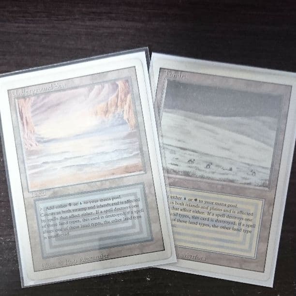 マジック：ザ・ギャザリング MTG underground sea & tundra
