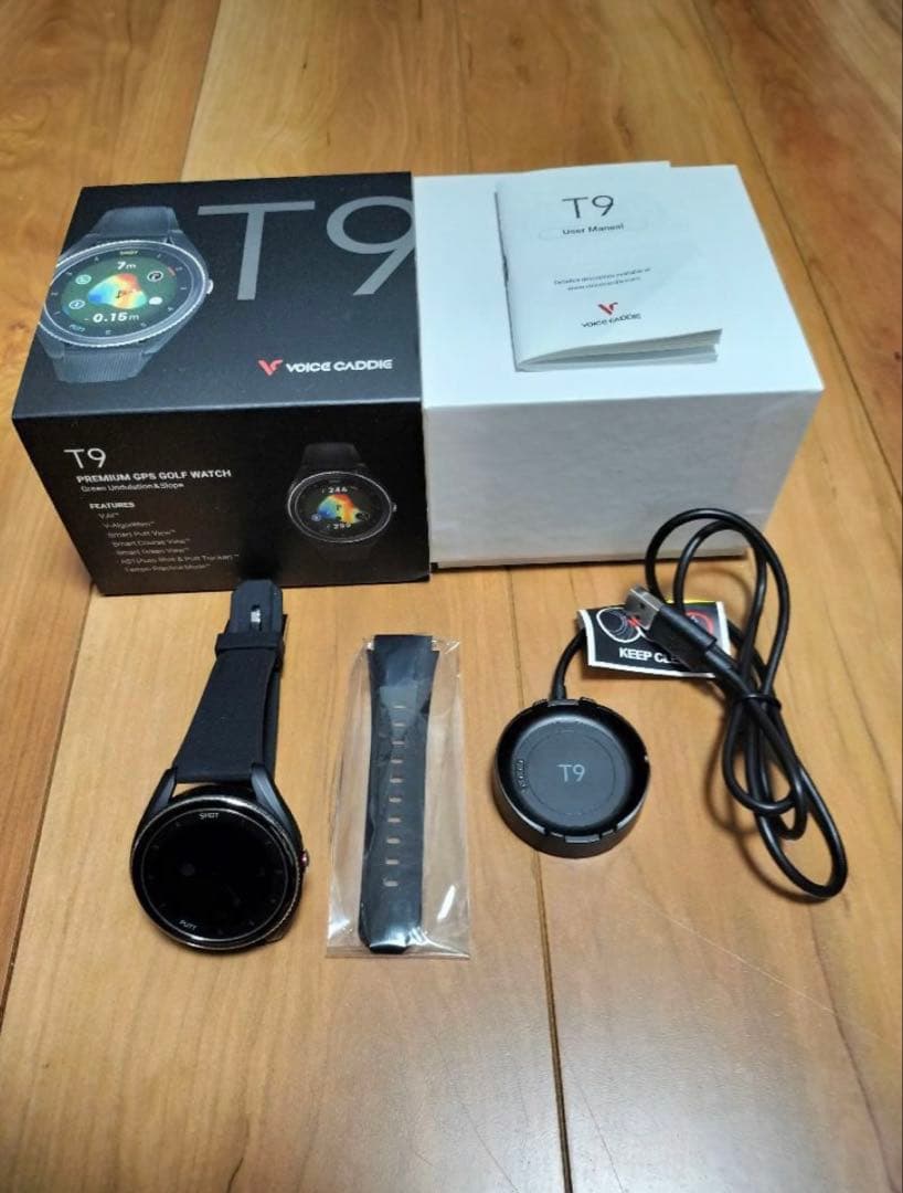 アプデ済 VOICE CADDIE T9 GPS ゴルフウォッチ ボイスキャディ
