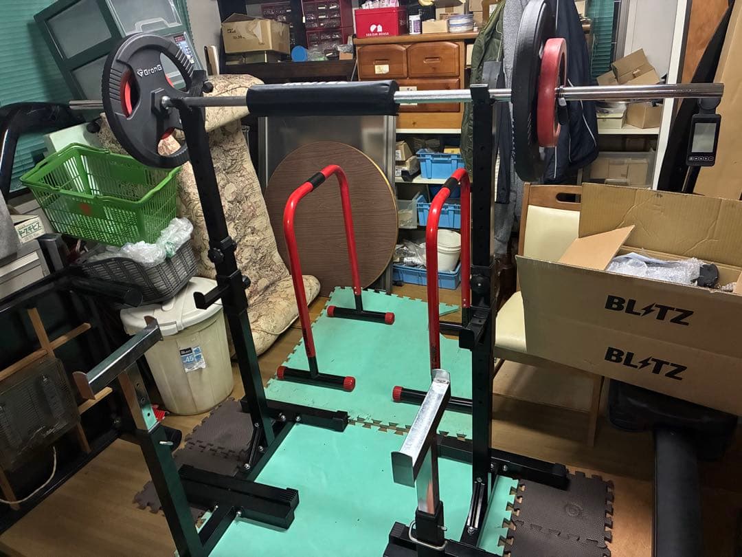 【セット価格】ベンチラック(分離型) ＋ セーフティーバー