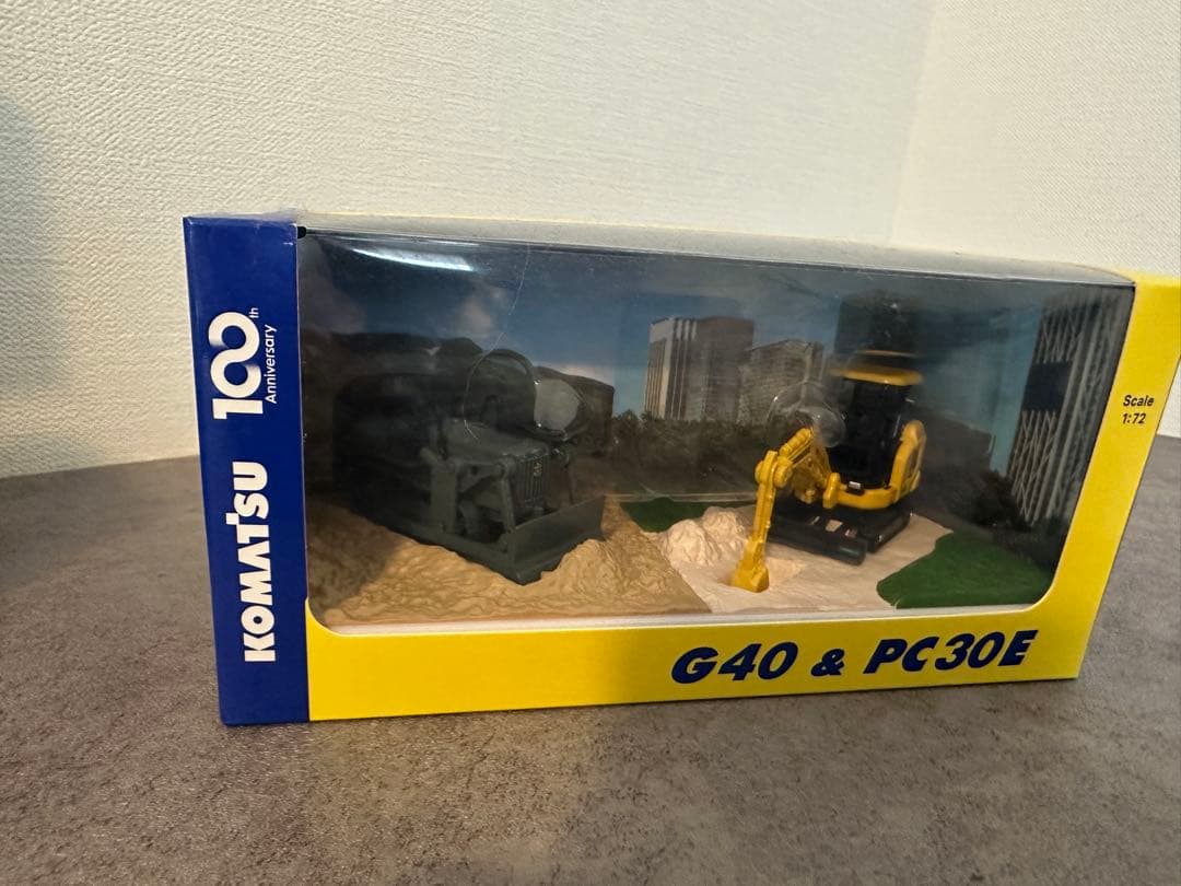 小松製作所　株主優待　オリジナルミニチュア【非売品】　5点セット　コマツ