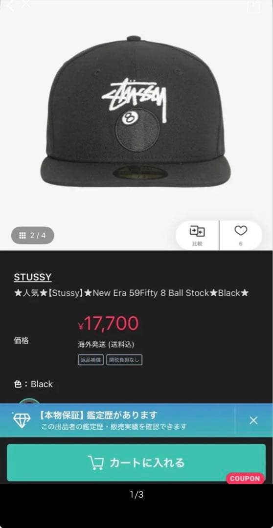 stussy NEWERAキャップ　完売品