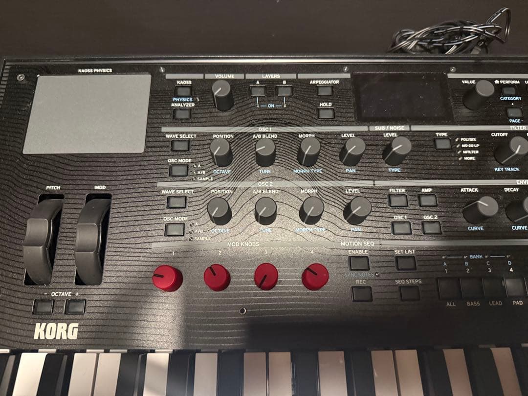 KORG modwave 37鍵 シンセサイザー