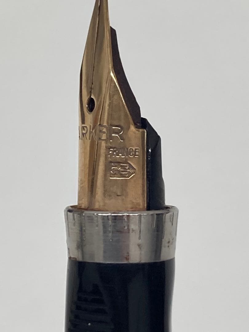 PARKER 万年筆 585 K14 XF スターリングシルバー