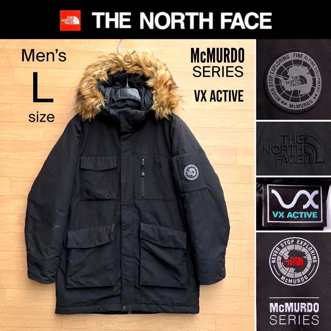 L ザ ノースフェイス マクマードパーカ VX MCMURDO PARKA 黒