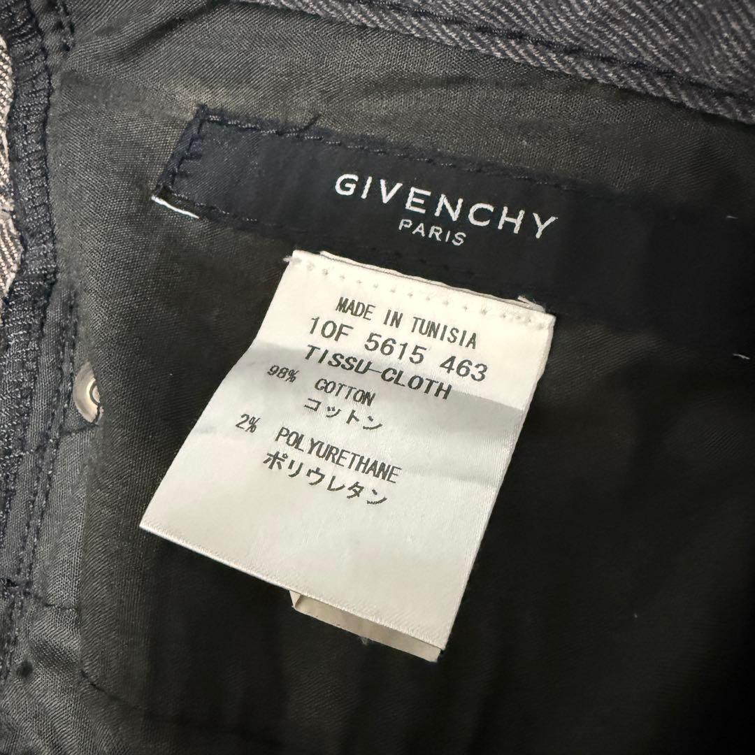 ジバンシィ GIVENCHY 名作 スター スタッズ ストレッチデニムパンツ