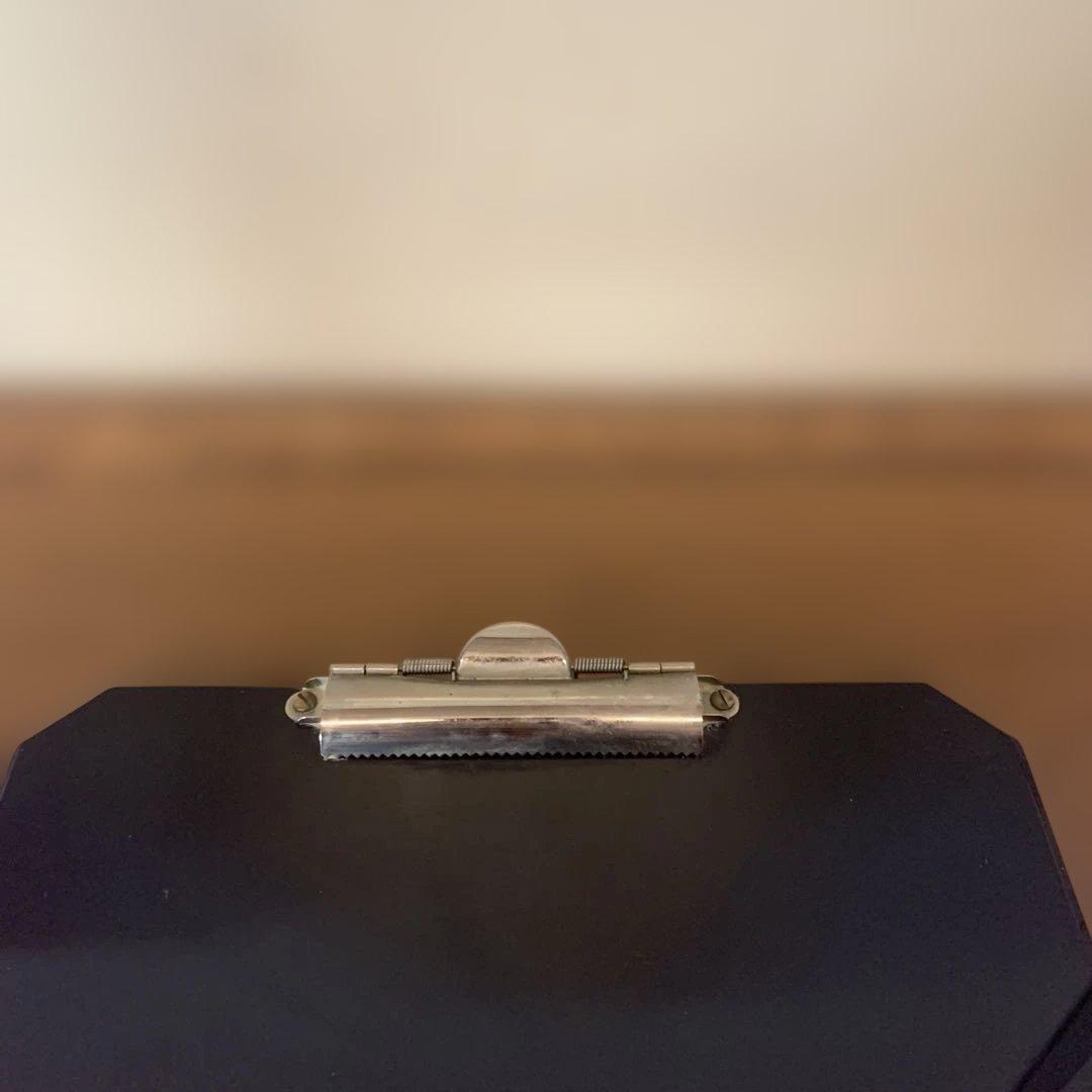 CHANEL 黒 クリップボード A4サイズ