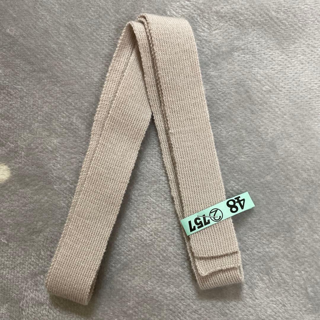 ブルーレーベル クレストブリッジ ニットワンピース ピンクチェック柄　38