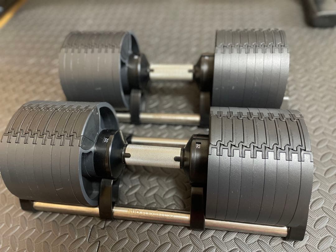 可変式ダンベル　フレックスベル　32kg 4kg刻み②