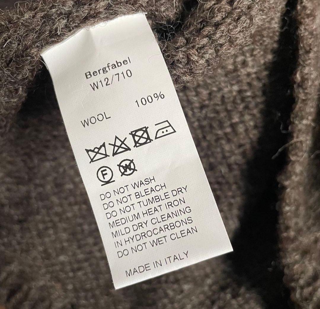 bergfabel バーグファベル　カーディガン　ニット