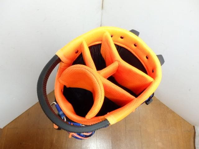 ◆訳あり：超美品：リビエラ・スタンド付キャディバック◆