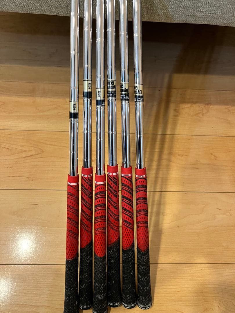 ゴルフ ダイナミックゴールドs200 シャフト 6本セット