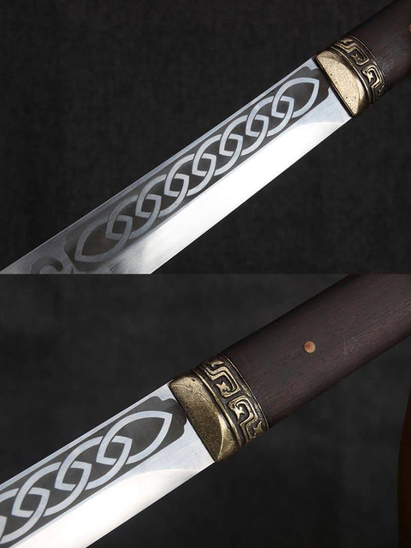 呉鉤戦刀-高性能ステンレス鋼 武具　刀装具　日本刀　模造刀