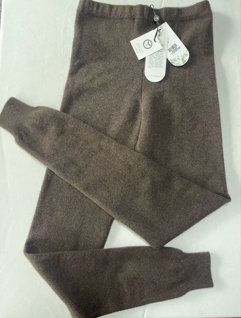 モンゴル高級ブランド　ゴヨール　ヤクウール100%レギンス