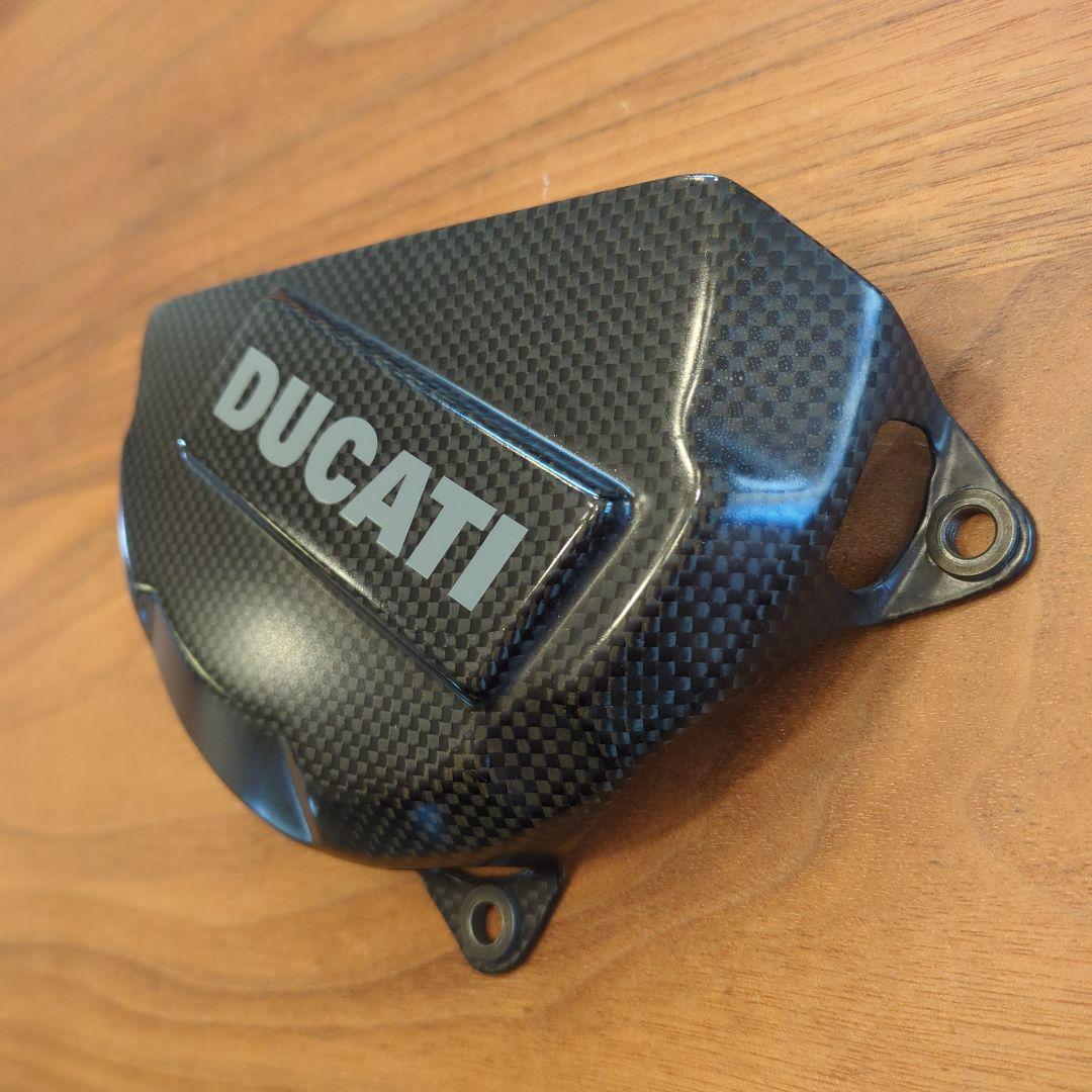 DUCATI純正 カーボン製クラッチカバー用プロテクション 96451011B