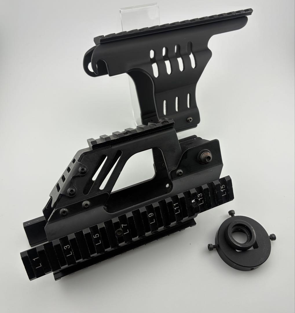 絶版品　LayLax P90用ハンドガード　AK47用マウントベース　東京マルイ