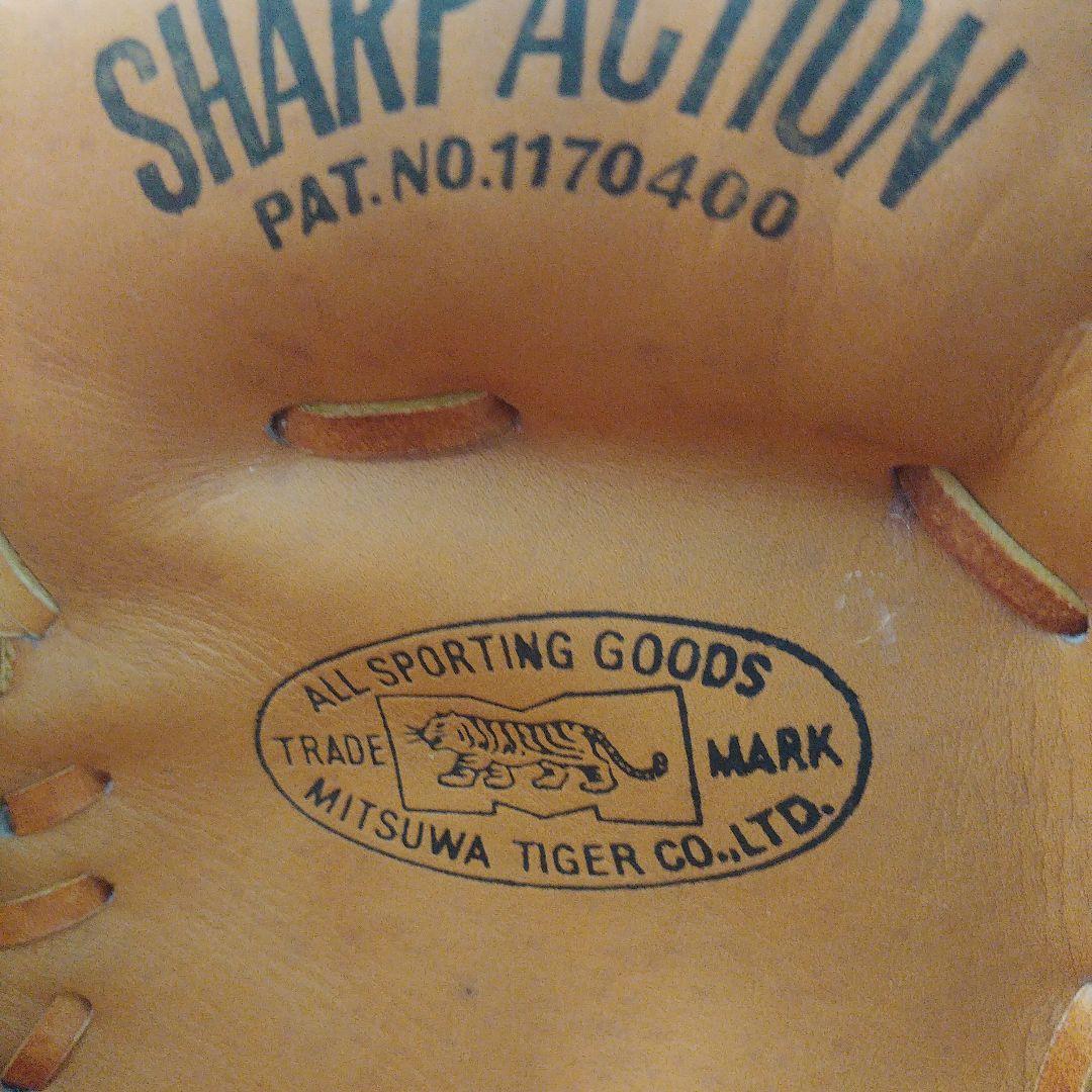 希少 美津和 TIGER 軟式 キャッチャーミット M-2007