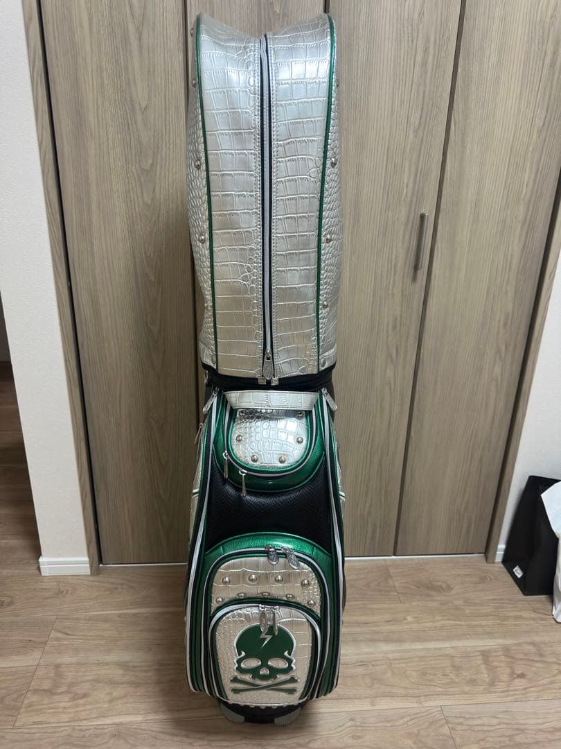 ハ*マ様 値下げ　美品キャディーバッグ(ダンス　ウィズ　ドラゴン)クロコダイル