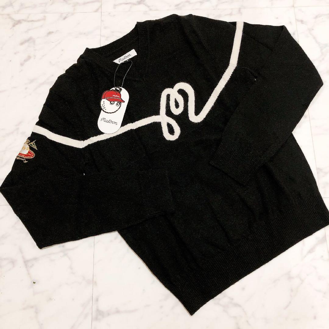 新品未使用 ゴルフ malbon マルボン レディース セーター 長袖 Sサイズ