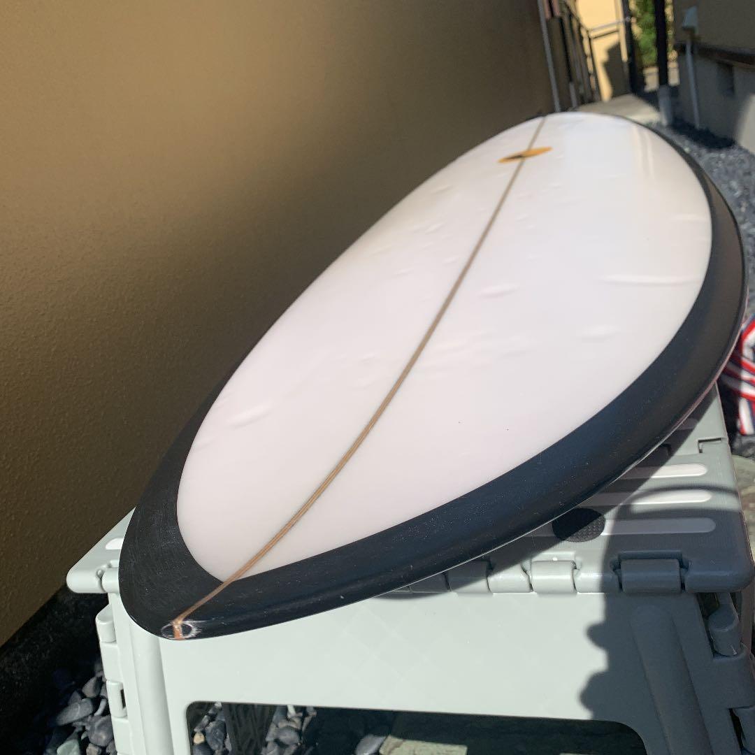 5.7 ショートボード　シングルフィン　the glasslab