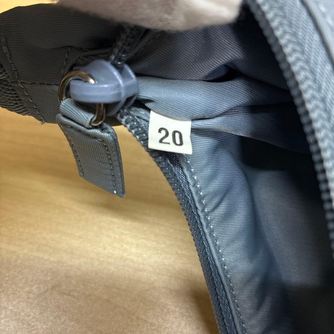 PRADA プラダ　ハンドバッグ　ミニバッグ　ポーチ　ナイロン　ライトブルー系