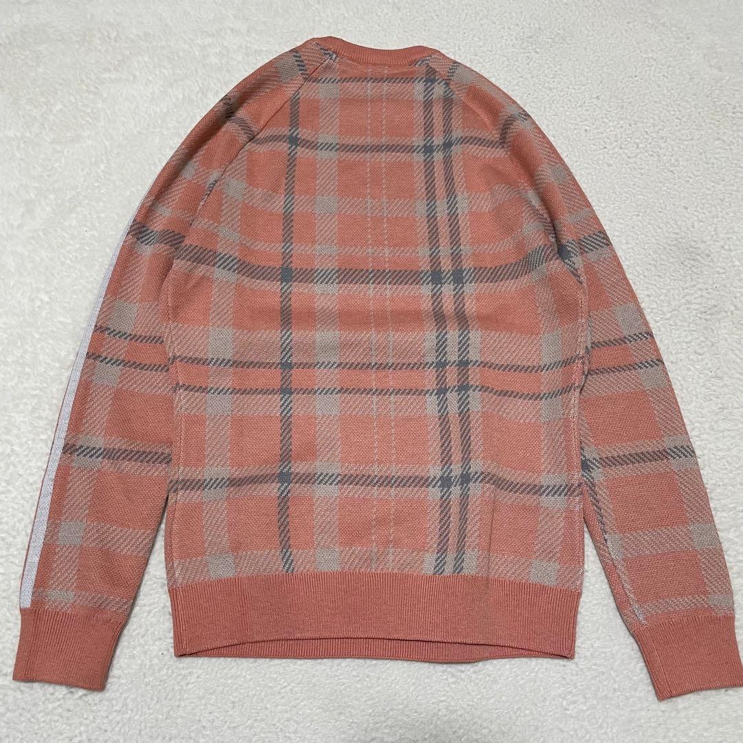 新品未使用【アディダスゴルフ】ニット　セットアップ　スカート　ピンク　M