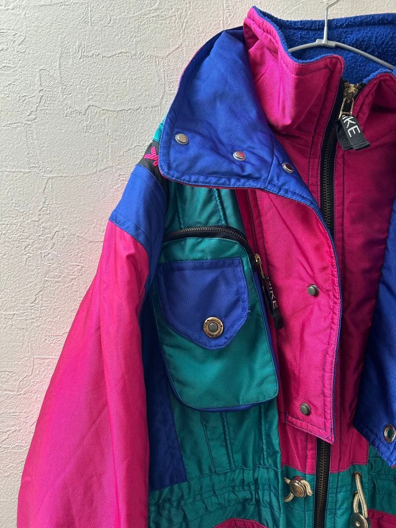 【超希少デザイン】NIKE ACG 90s スキーウェア　マルチカラー　テック