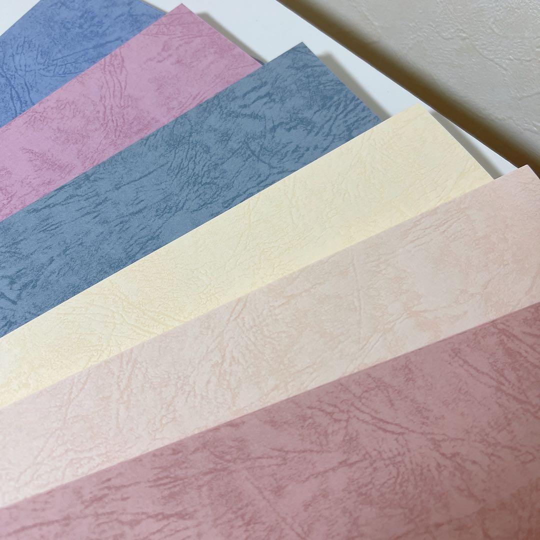 特殊紙 レザック ミランダ デザペ ダイカット紙モノ コラージュ まとめ売り